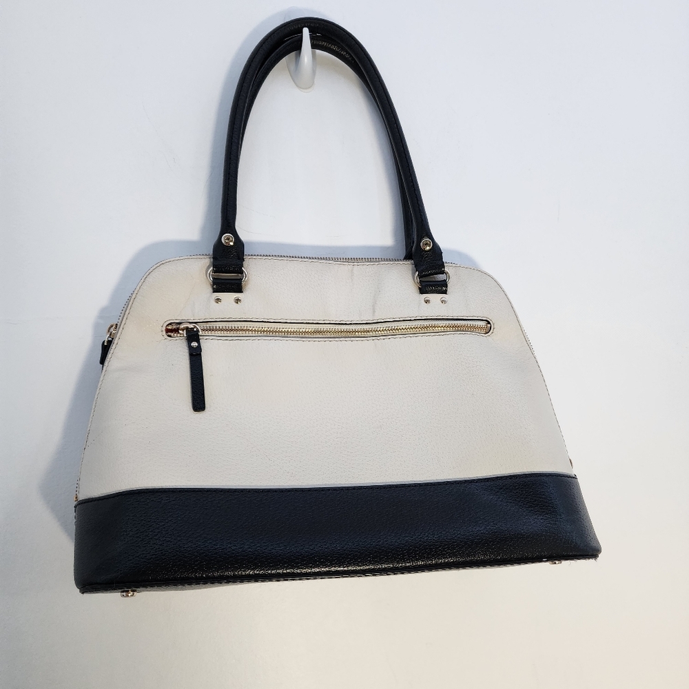 Kate Spade Black and White Satchel with Classic Design - Picture 9 of 16